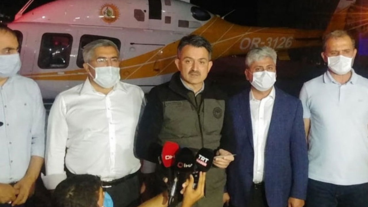 Bakan Pakdemirli: Hatay'daki yangın kontrol altına alındı