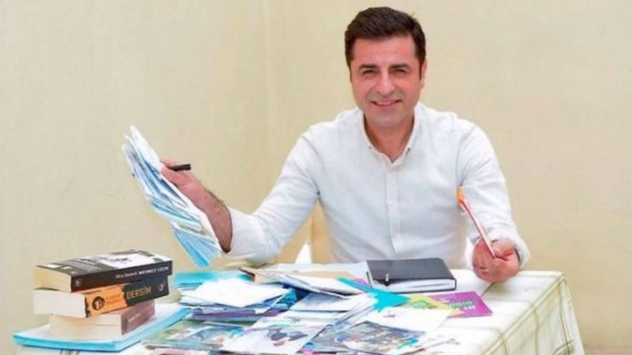 Demirtaş: Erdoğan benden bir hayli korkup çekindiği için cezaevinde tutuyor