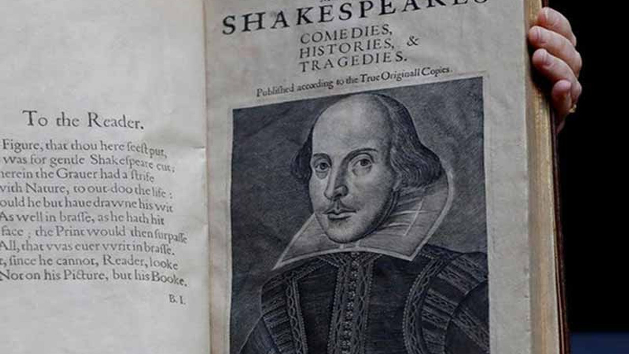 Shakespeare'in 1623 tarihli 'İlk Folyo'su 10 milyon dolara satıldı