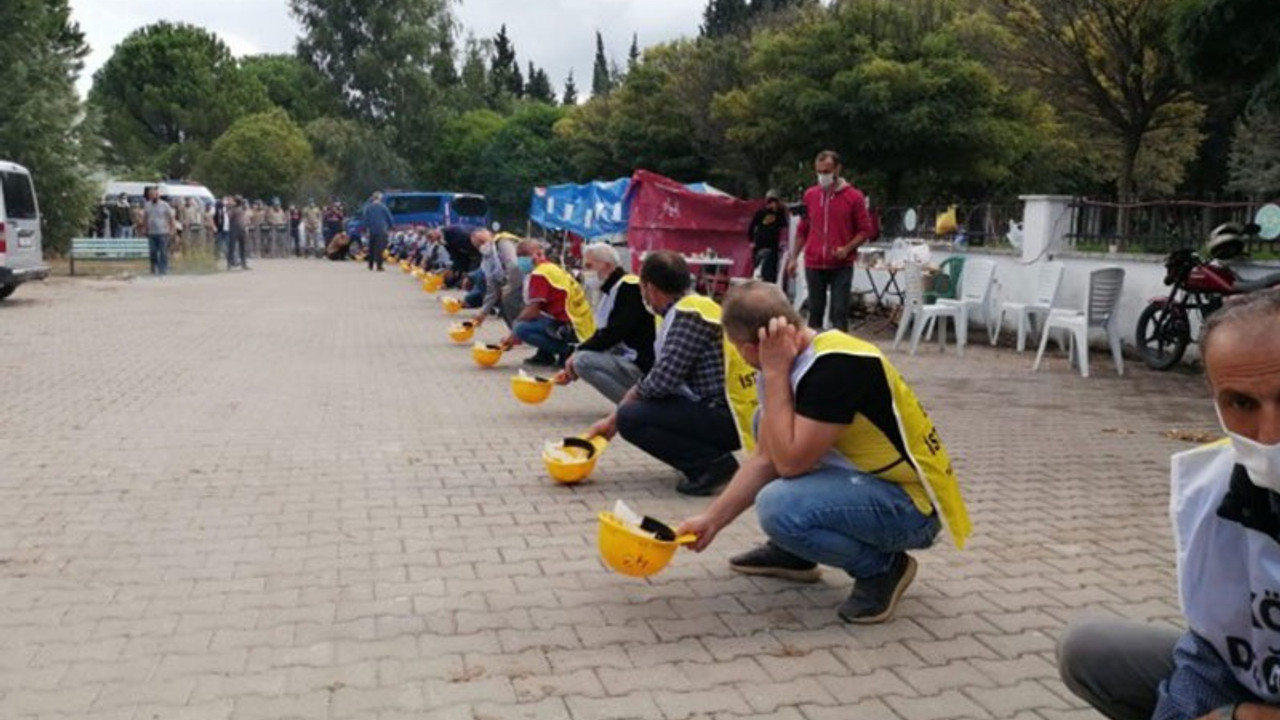 Madenciler Özlem Zengin ile görüştü, görüşme olumlu sonuçlandı