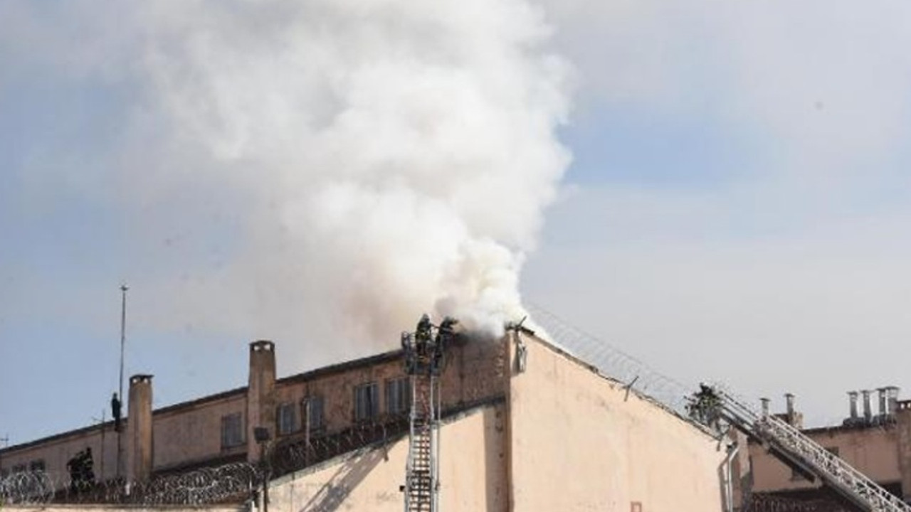 Kütahya'da cezaevi yangını