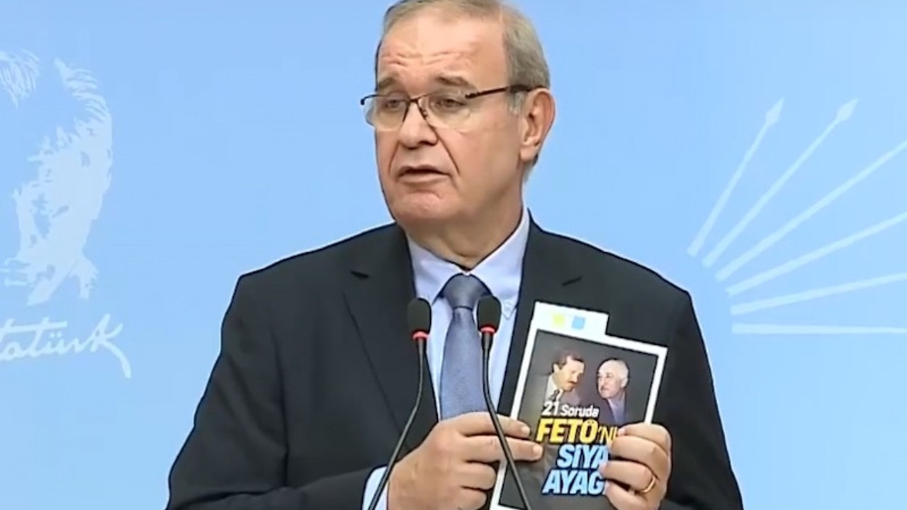 Öztrak açıkladı: CHP'nin '21 soruda FETÖ'nün siyasi ayağı' kitapçığı yasaklandı