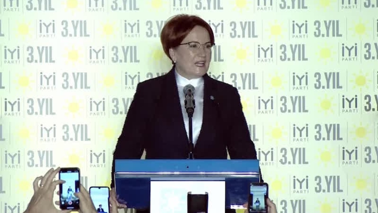 Akşener: Bu çağrı güçlendirilmiş parlamenter sistemin çağrısıdır