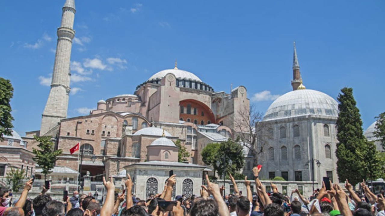 Camiye dönüştürülen Ayasofya'nın tuvaletleri için 1 milyon TL harcanmış