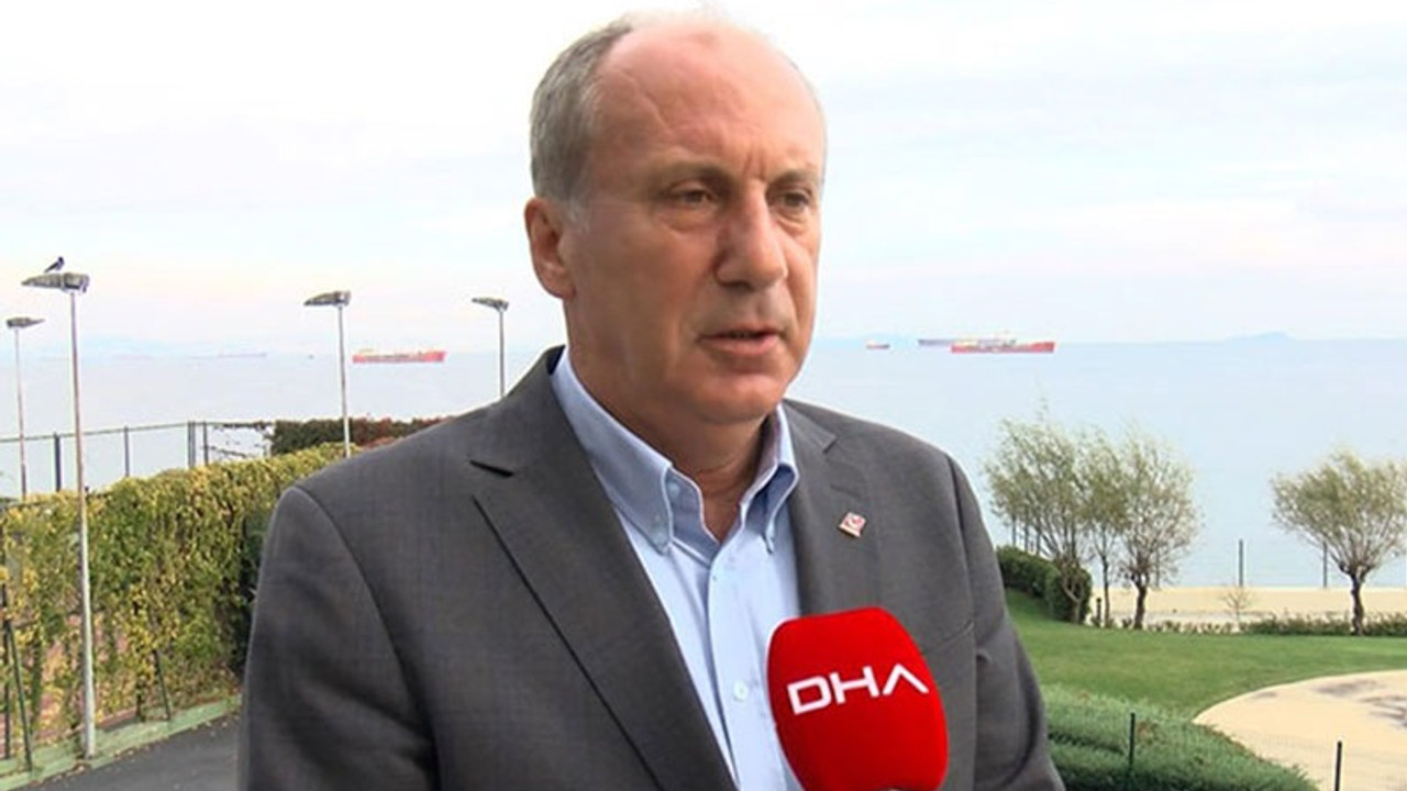 Muharrem İnce: Millet İttifakı'nın içindeyiz