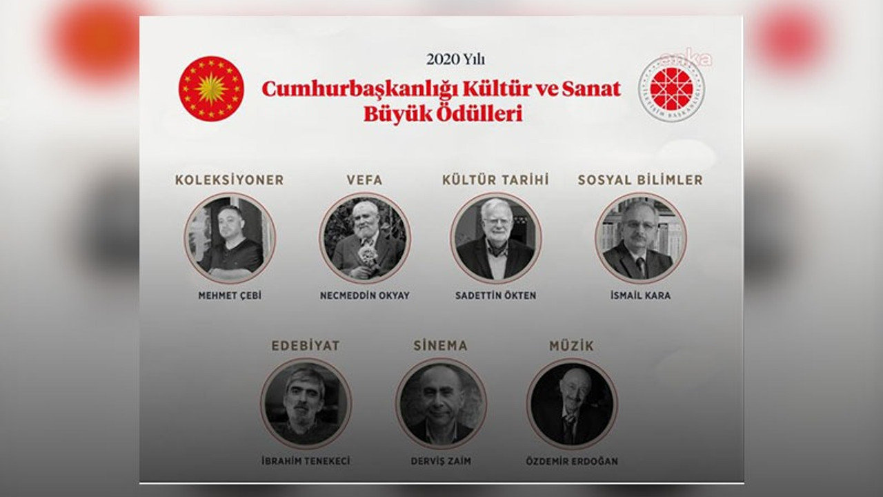 Cumhurbaşkanlığı Kültür ve Sanat Büyük Ödülü sahipleri açıklandı