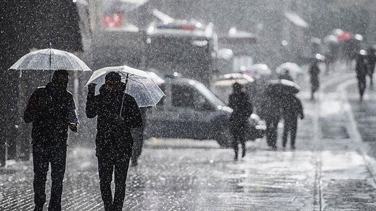 Meteoroloji'den birçok il için sağanak uyarısı