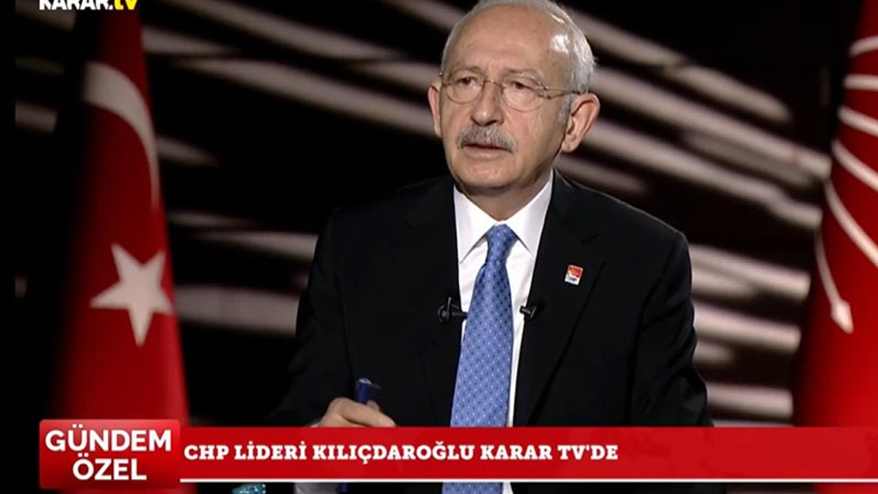 Kılıçdaroğu: İYİ Parti ve HDP'yi ayrı partiler kurdurtarak bölmeye çalışıyorlar