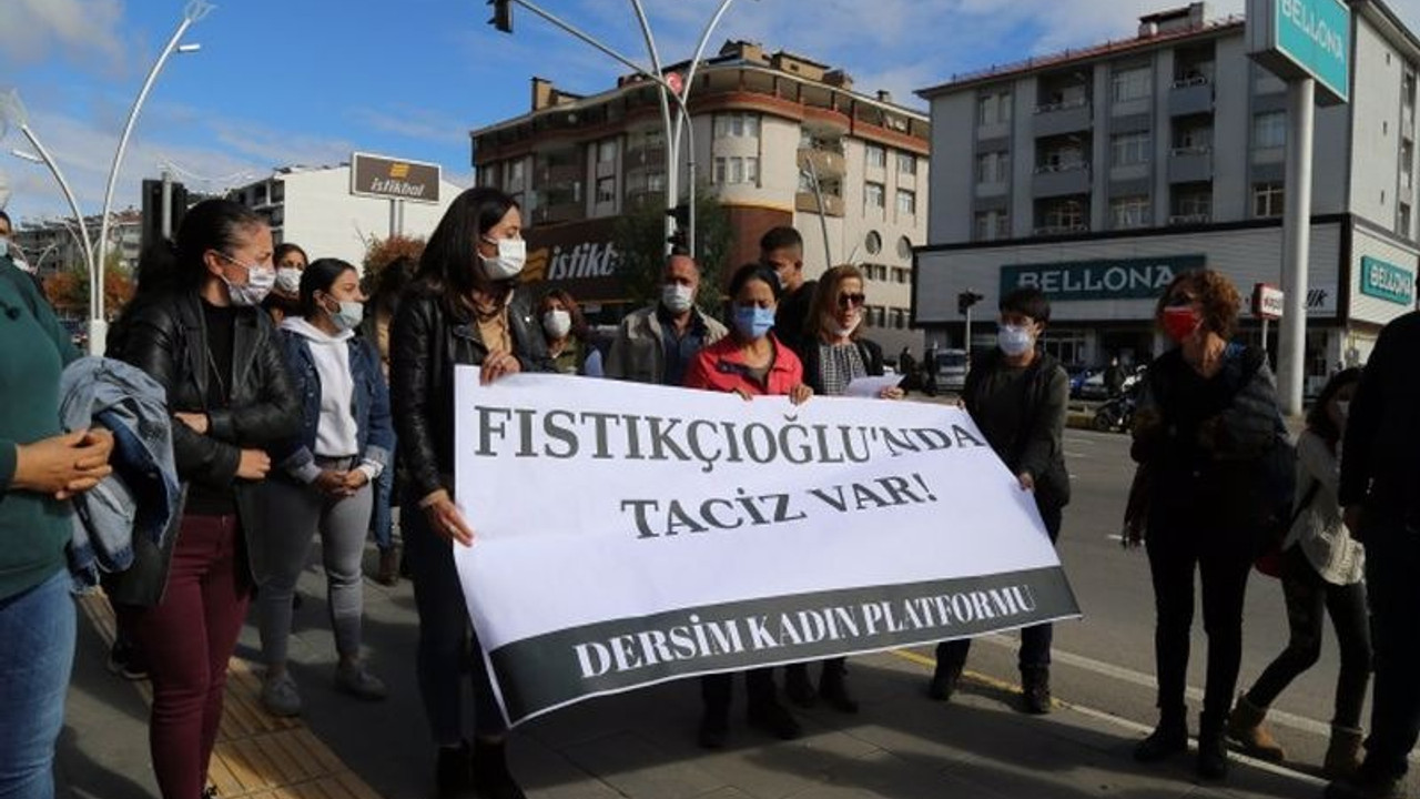 Dersim’de polis cinsel saldırı protestosuna müdahale etti