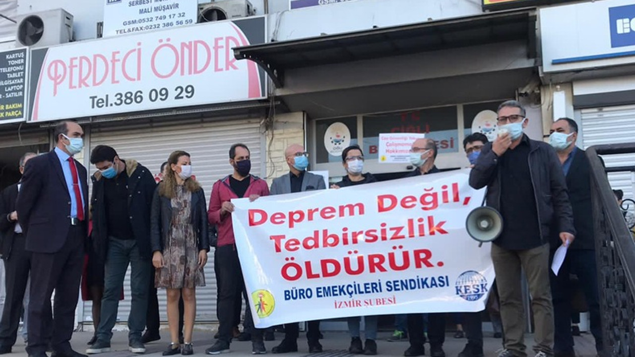 Ortak kullanılan binada adliyeye güvenilir raporu verildi, belediye kullandığı katları boşalttı