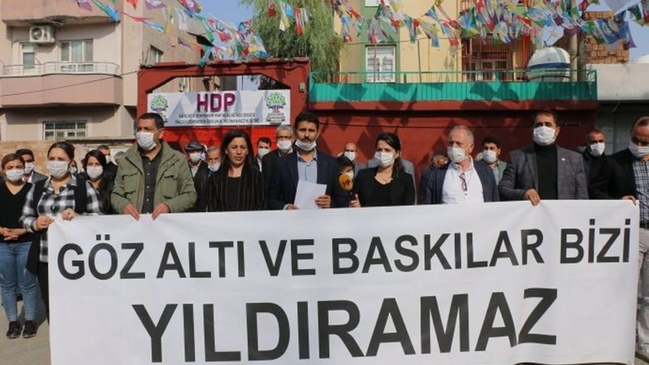 HDP'den yönetici ve meclis üyelerinin gözaltına alınmasına tepki: Bu HDP'den korktuğunuzun ilanıdır