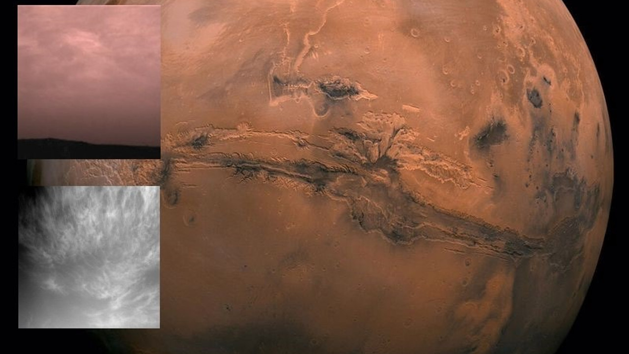 NASA'dan Mars müziği: Kızıl Gezegen'in bulutlarındaki hareketler sese dönüştürüldü