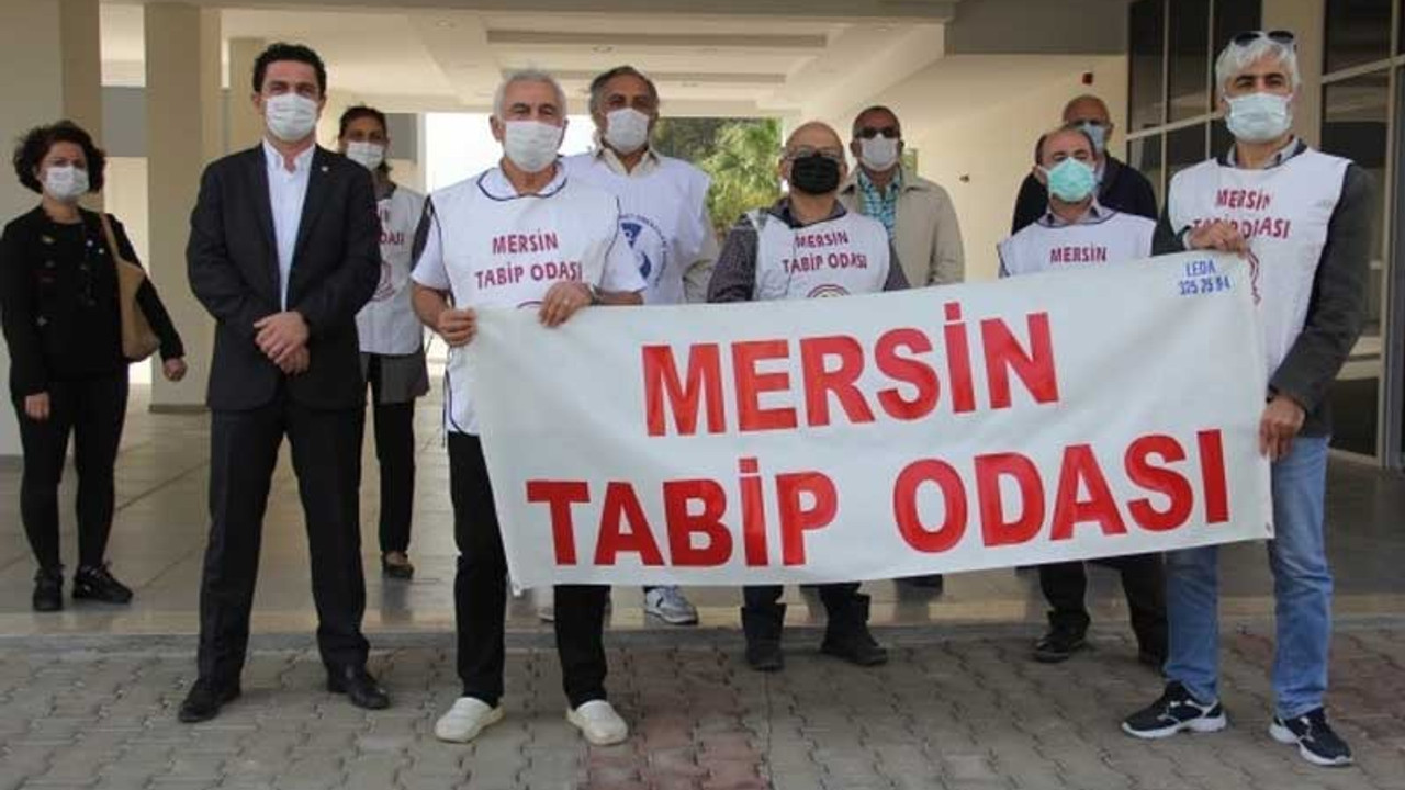 Mersin Tabip Odası günlük vaka sayısını açıkladı