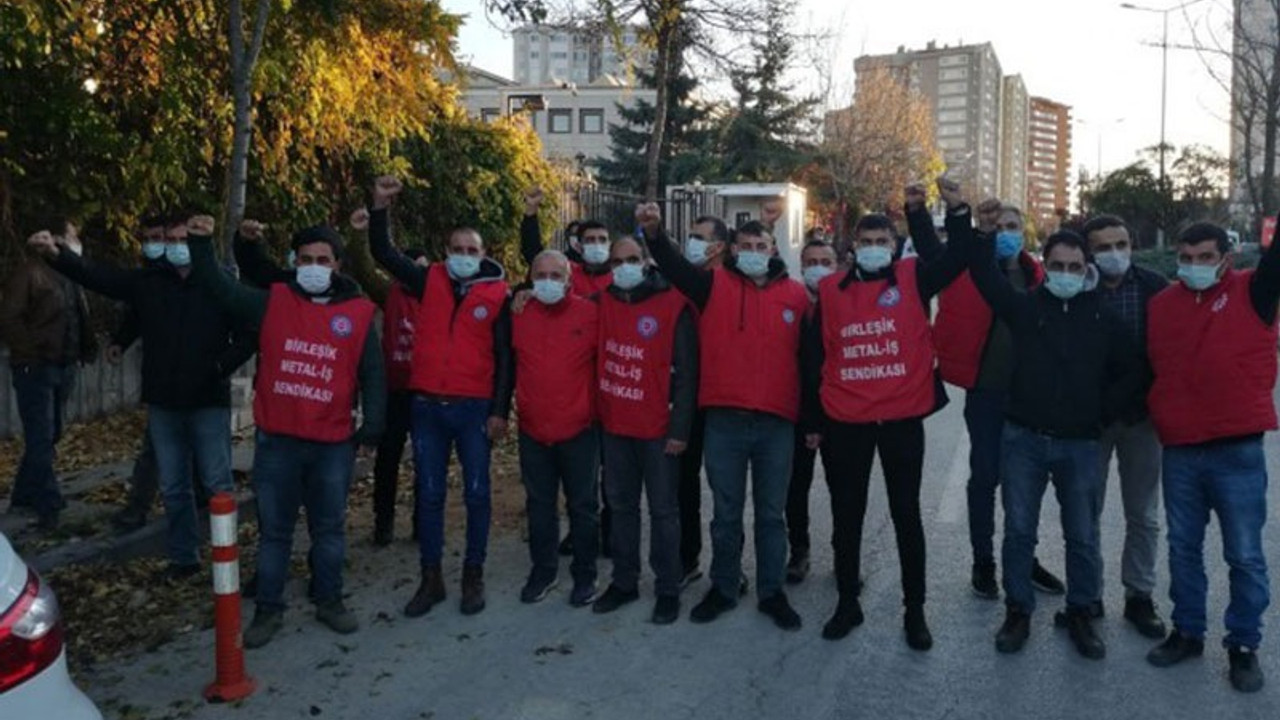 Metal işçileri Ankara'ya ulaştı, bakanlıkla görüşmeleri bekleniyor