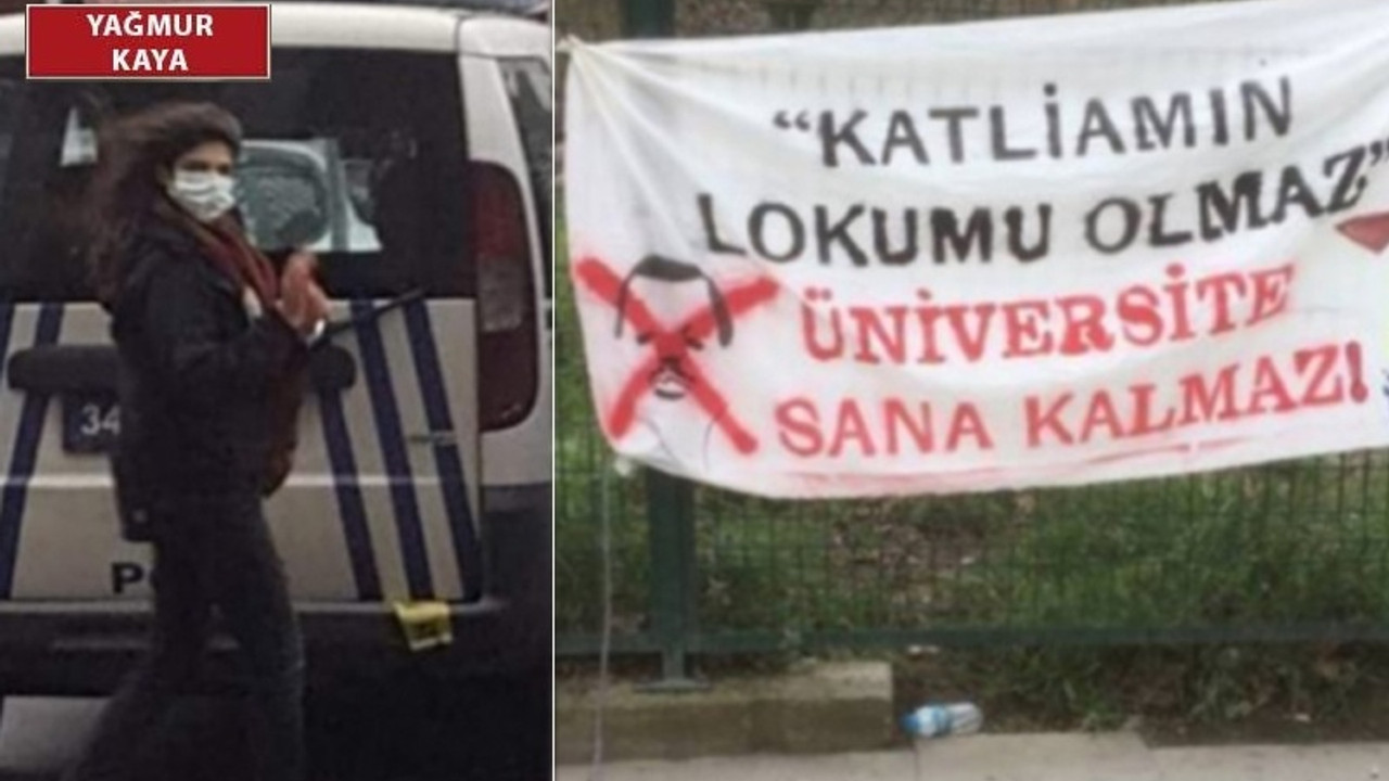 'İşgalin, katliamın lokumu olmaz' diyen öğrenci Roza Kahya tutuklandı