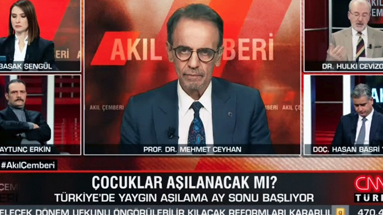 Canlı yayında fenalaşan Prof. Dr. Ceyhan mide kanaması geçirmiş