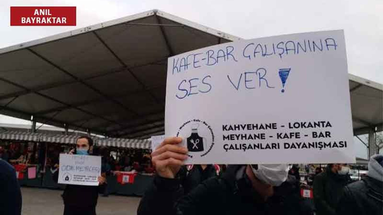 Kafe Bar Çalışanları Dayanışması tüm sektör çalışanlarını sendikalaşmaya çağırdı