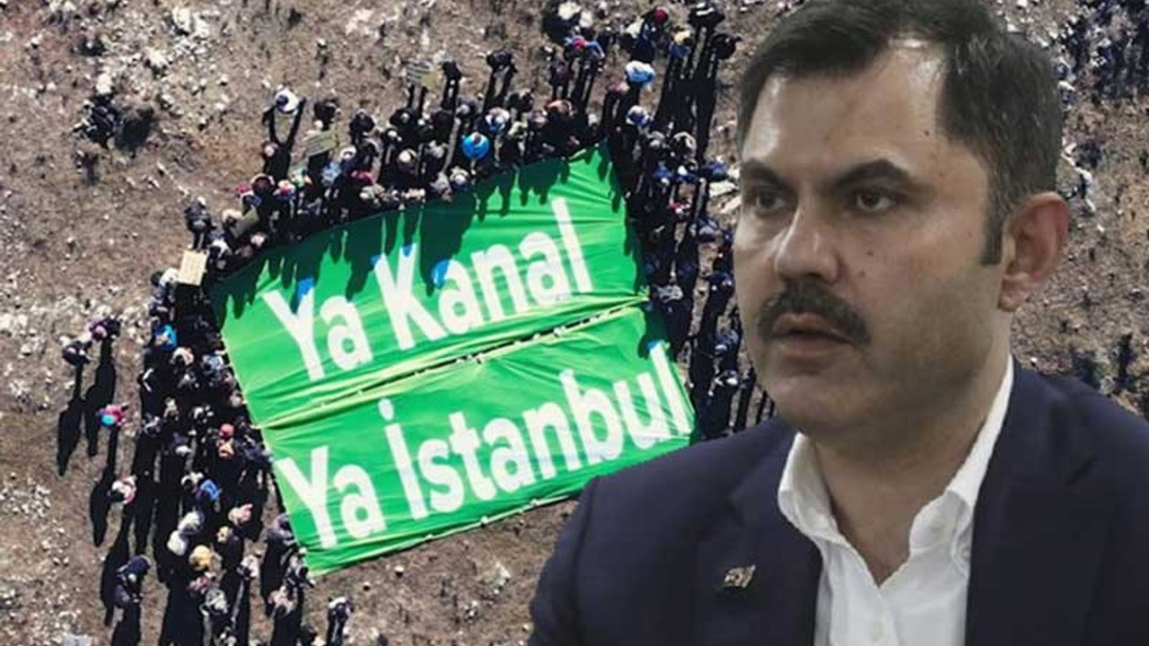 Bakan Kurum, 'vatandaşla görüştük' dedi, Kanal İstanbul için tarih verdi