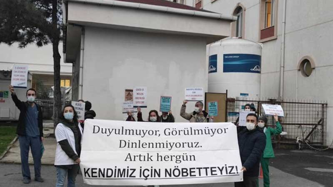 'Kendimiz için nöbetteyiz'