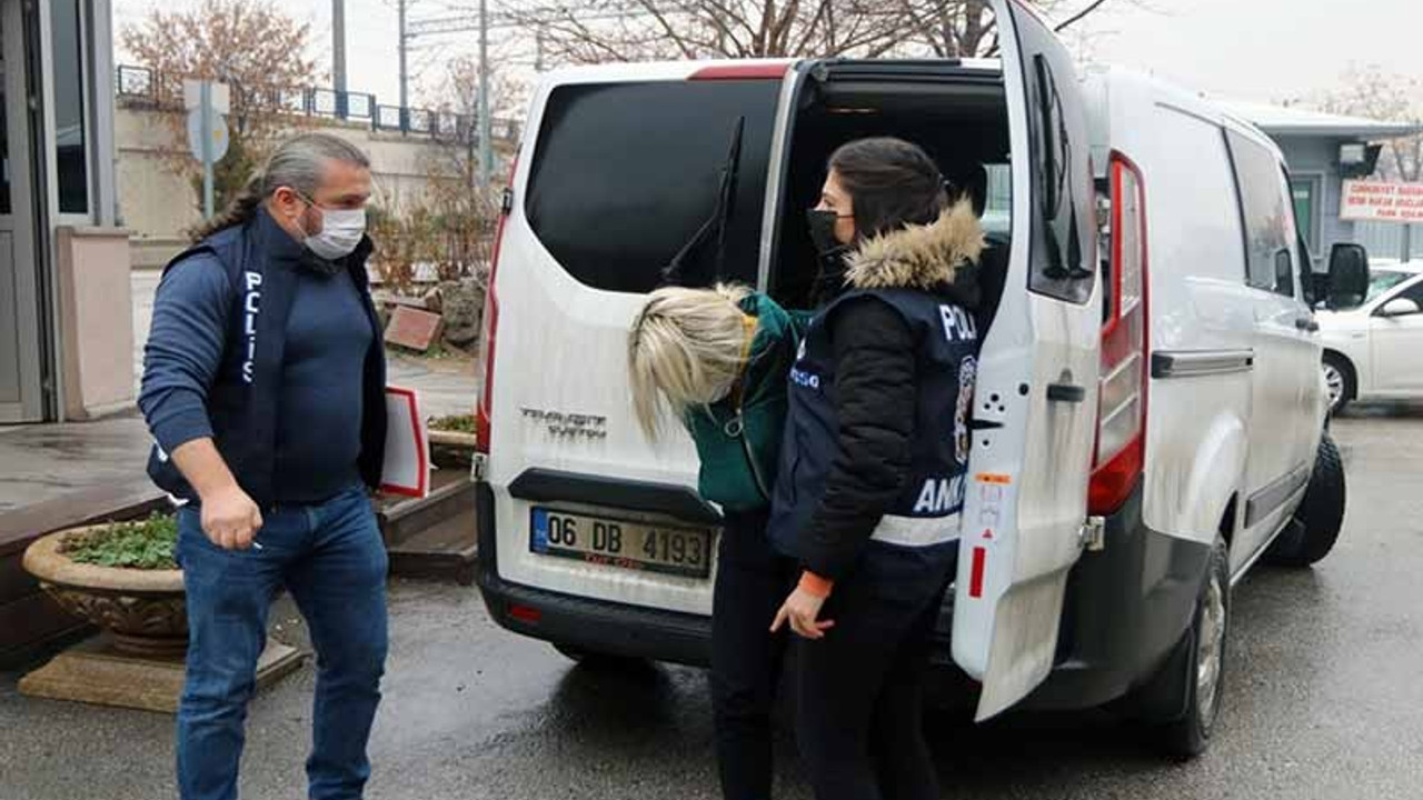 Uyuşturucu videosunda Ümitcan'ın yanındaki kadın, adliyeye sevk edildi