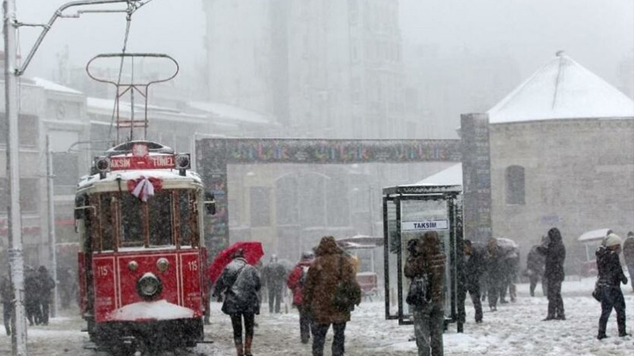 İstanbul'da yarın kar bekleniyor