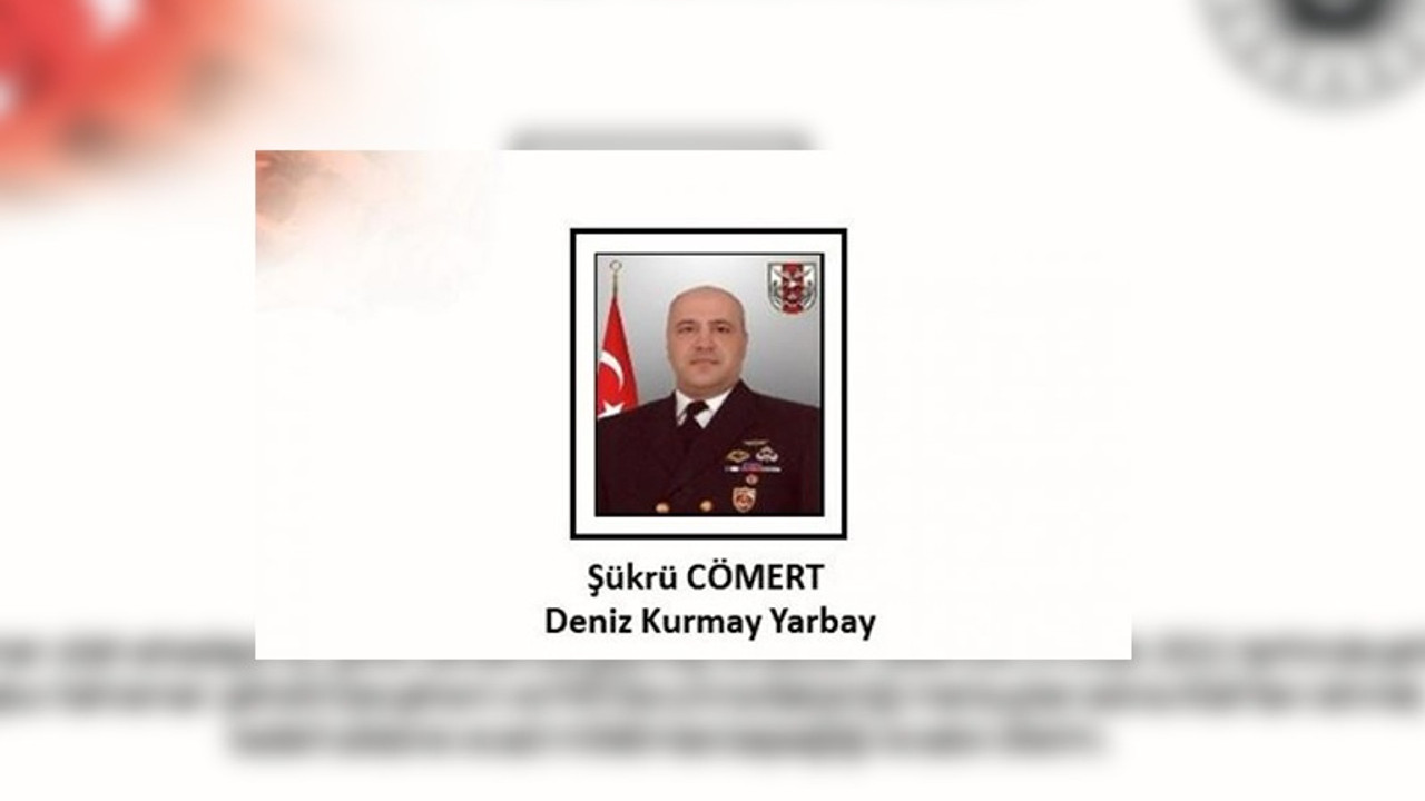 Kurmay Yarbay, görev sırasında hayatını kaybetti