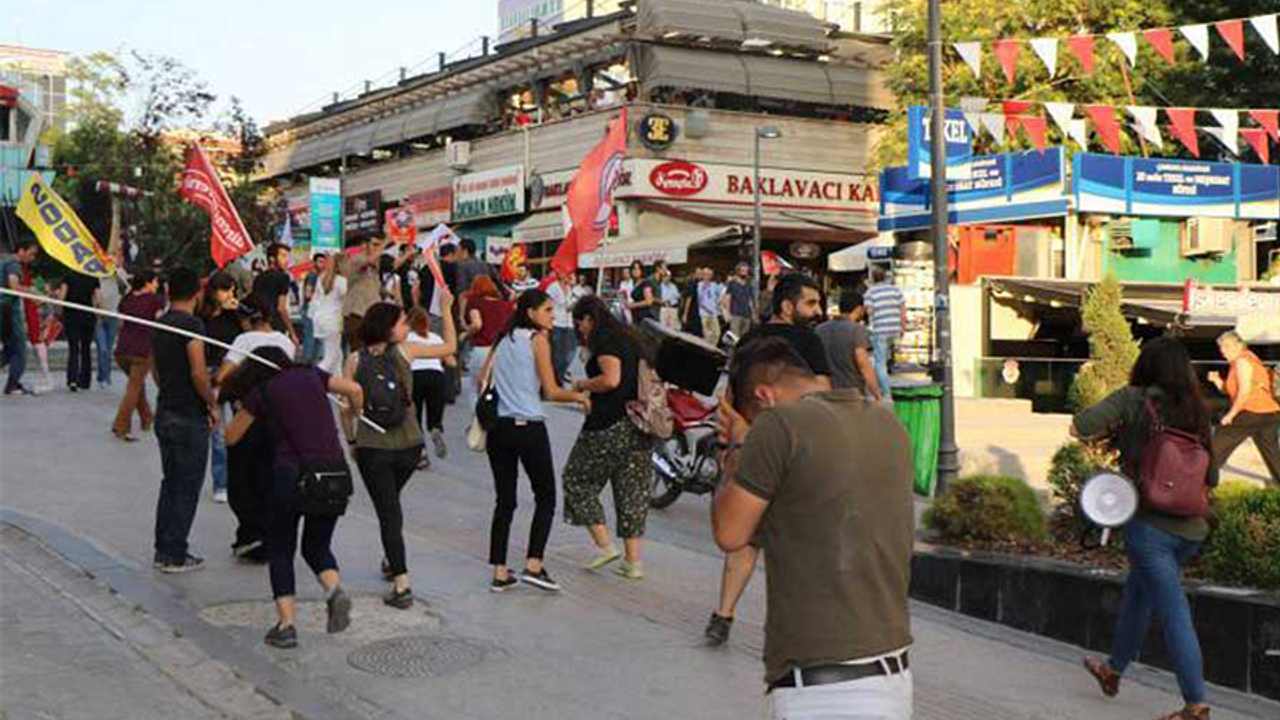 Ankara’daki Suruç anmasında 9 gözaltı