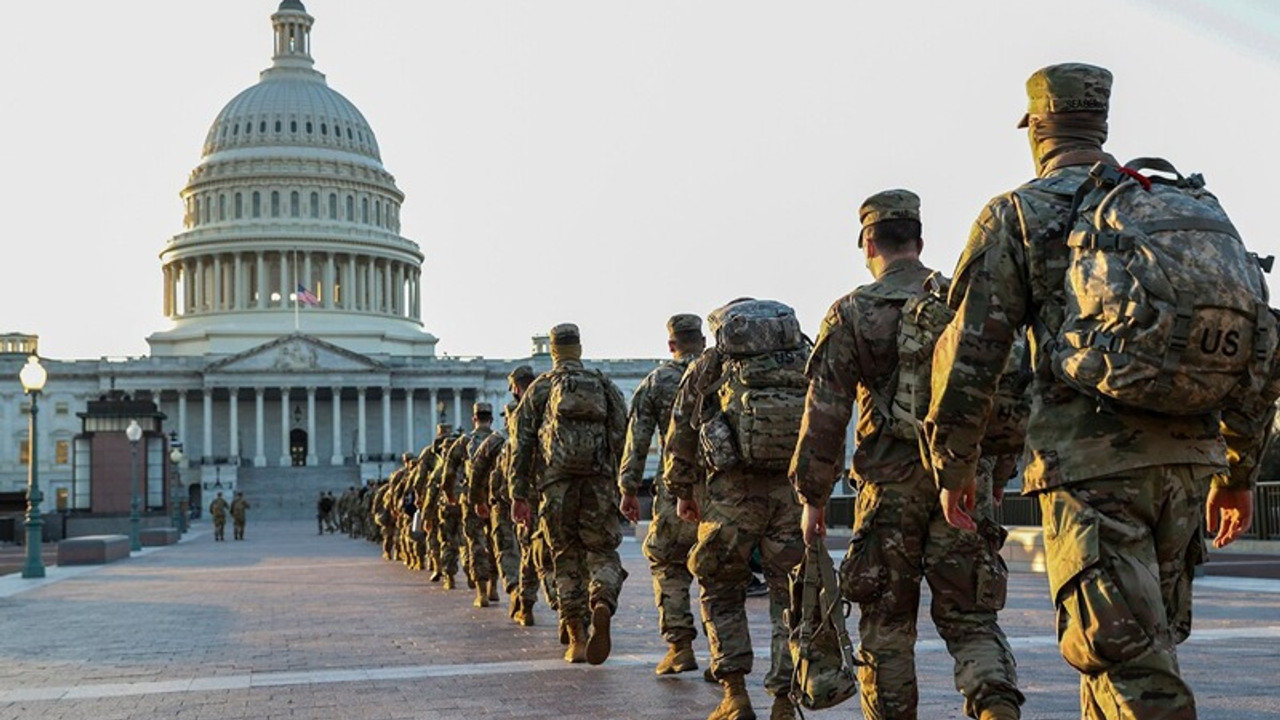 Covid-19 Washington D.C.'de görevlendirilen Ulusal Muhafızlar'dan 200'ü pozitif çıktı