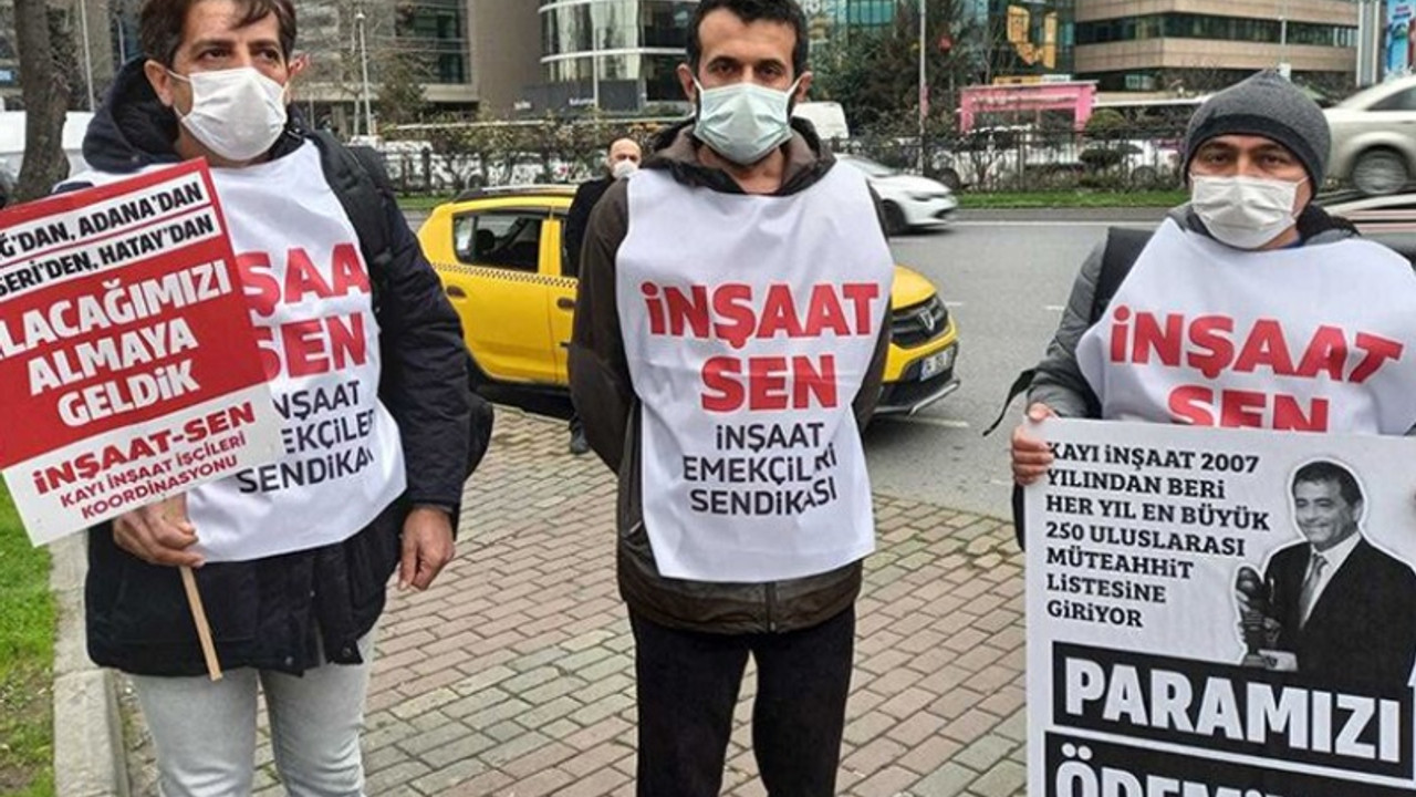 Kayı İnşaat işçisi: Kardeşim yeni evlenmişti ondan altın aldım, kendimi bitirdiğim gibi onu da bitirdim