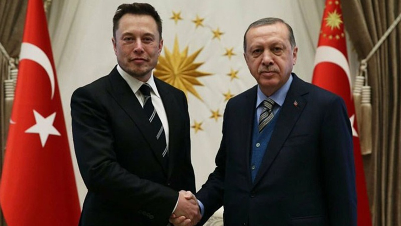 Erdoğan, Elon Musk ile görüştü