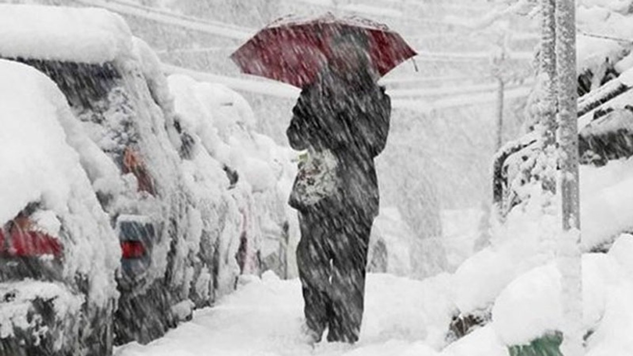 Meteoroloji'den çok sayıda il için sağanak ve yoğun kar uyarısı