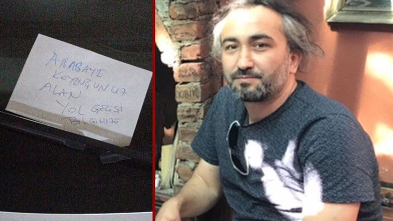 'Arabayı bıraktığınız alan yol girişidir' notu yazdı, gözaltına alındı