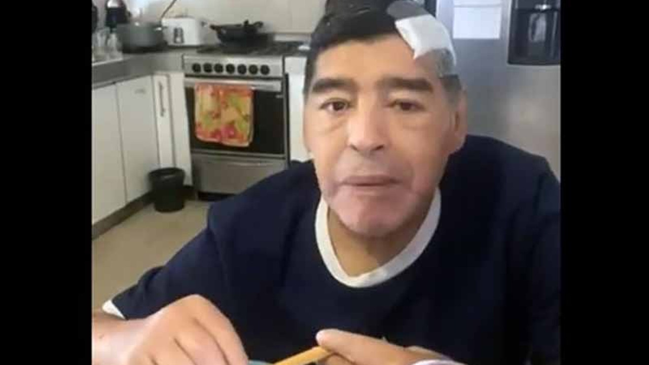 Maradona’nın ölmeden önceki son konuşması: Çok iyi sayılmam. Yoruldum