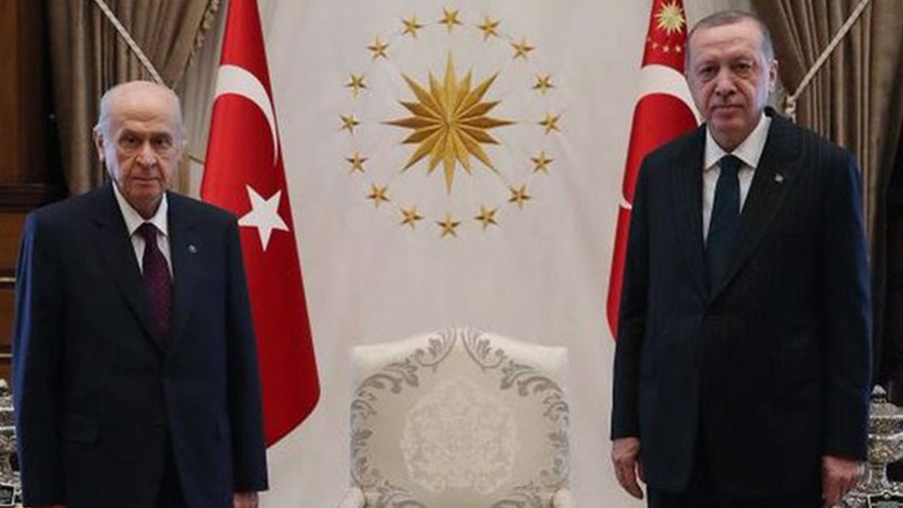 Erdoğan ile Bahçeli Külliye'de bir araya geldi