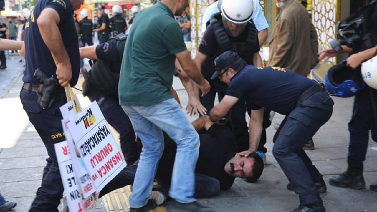 Polis yine kol kırdı