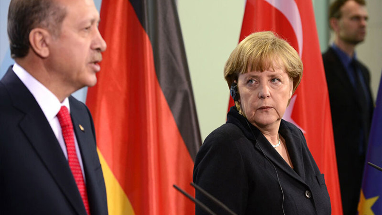 Merkel, Erdoğan'la görüştü