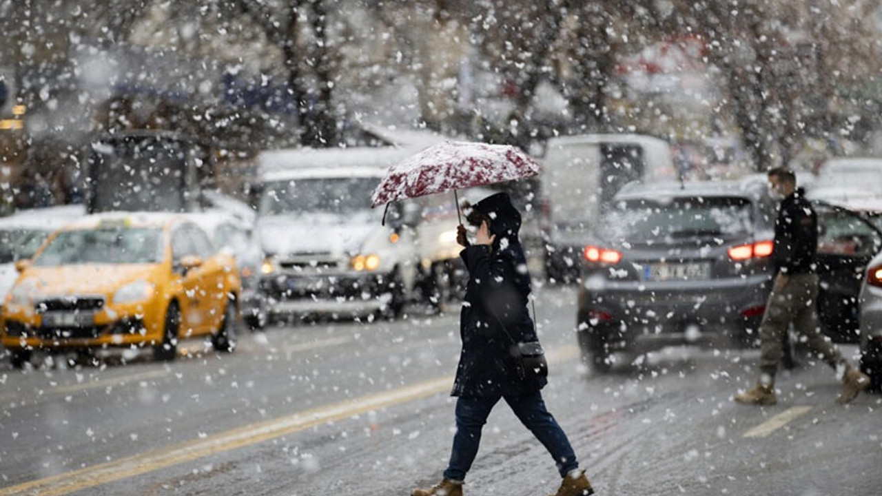 Meteoroloji'den Marmara için kar uyarısı: 15 cm'yi geçecek