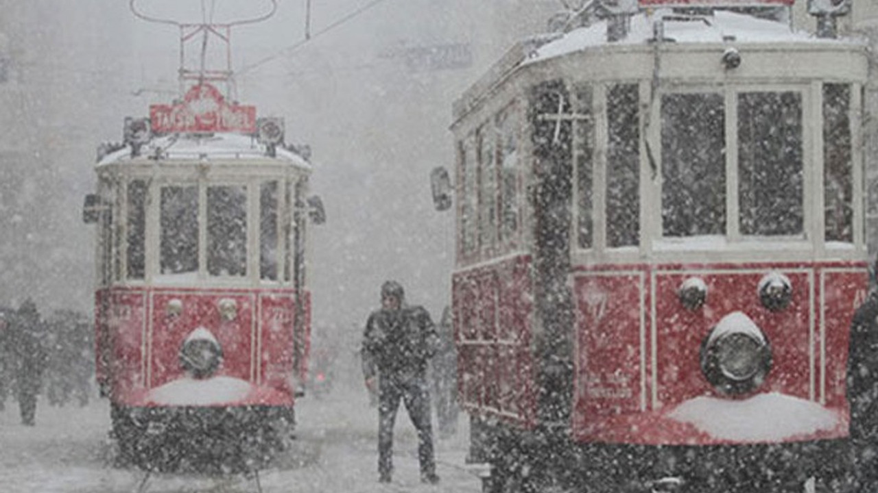 İstanbul'da kar yağışı gece başlayacak