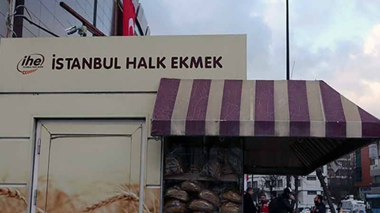 AKP’li belediye, İBB'ye ait halk ekmek büfesini kaldırdı