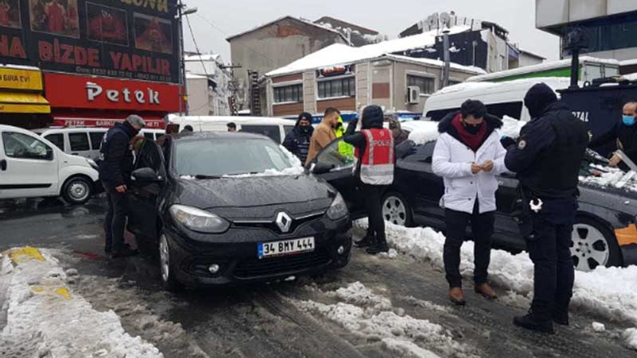 Okmeydanı'nda giriş çıkışlar kapatıldı