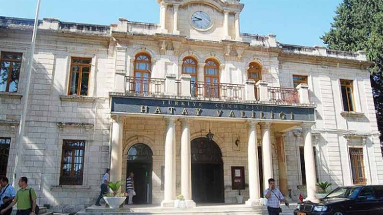 Hatay'da toplantı, gösteri yürüyüşü ve basın açıklaması gibi etkinliklere 15 gün yasak getirildi