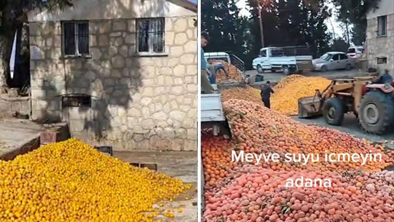 Adana'da çürük portakallarla meyve suyu yapıldığı iddiasına denetleme: Gerçeği yansıtmamakta