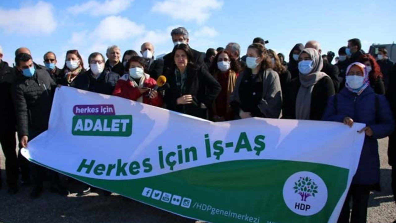 HDP'nin 'İş ve Aş Buluşmaları'na polis engeli