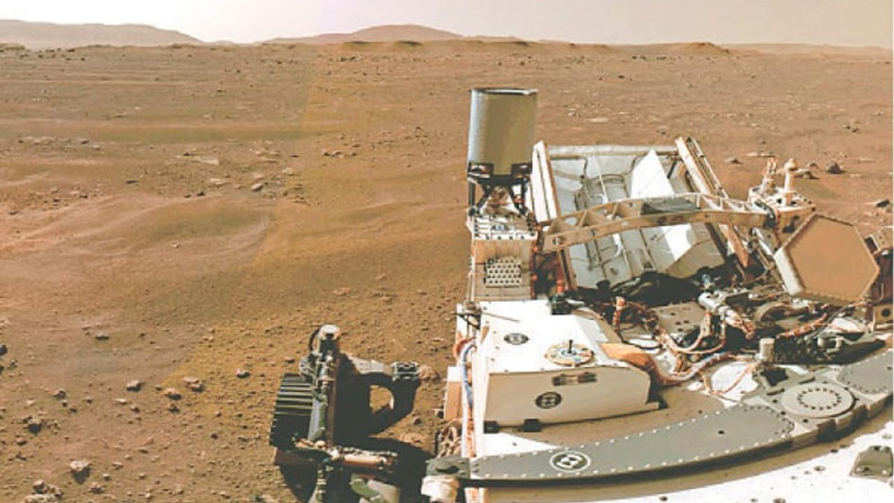 NASA Mars’a inişi paylaştı