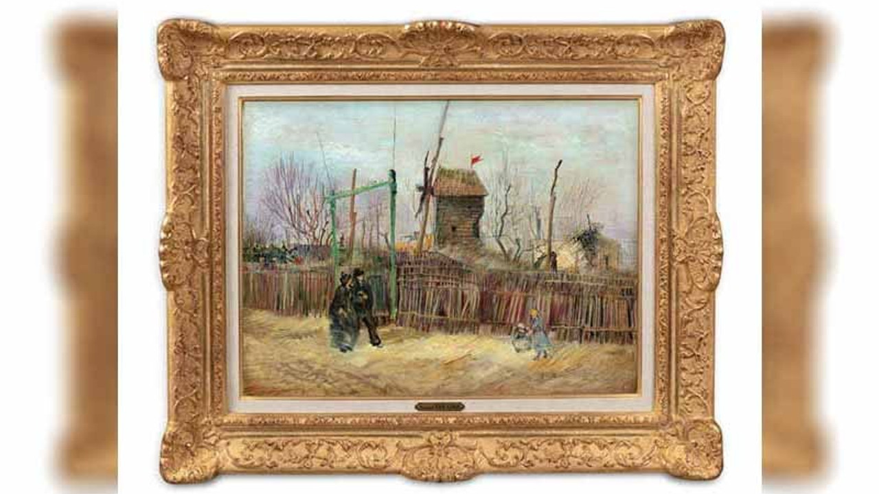 Van Gogh’un sergilenmemiş eseri Montmartre 10 milyon dolara açık arttırmada