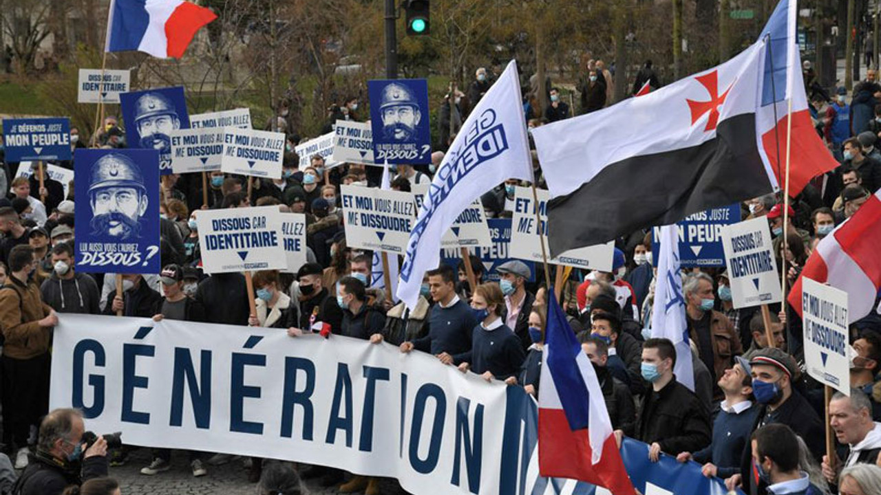 Fransa'da göçmen karşıtı aşırı sağ grup feshedildi