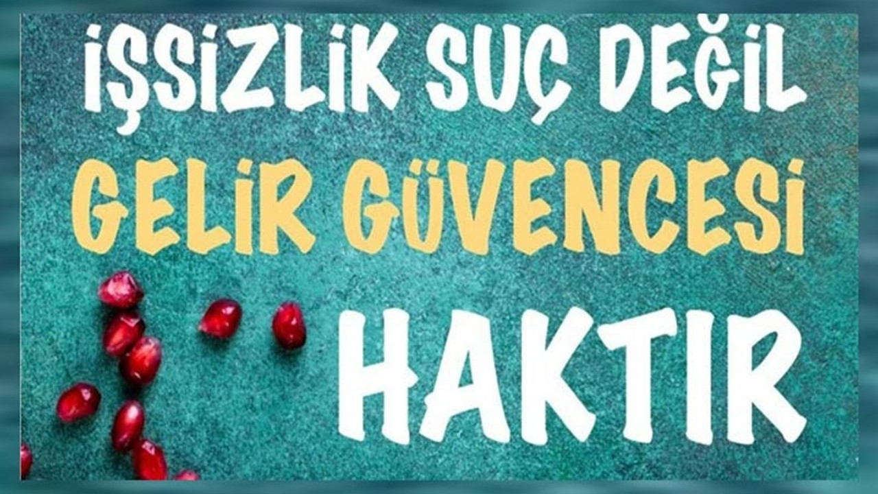 'Temel gelir güvencesi sadaka değil, bir haktır'