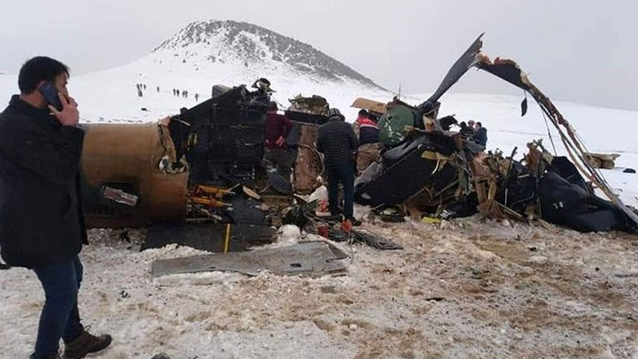 Tatvan'da helikopter düştü: Aralarında Korgeneral Osman Erbaş'ın da olduğu 11 asker yaşamını yitirdi