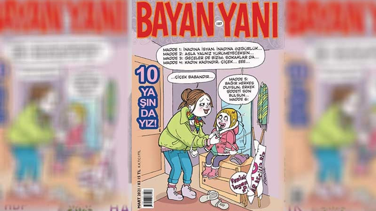 Bayan Yanı'ndan 8 Mart'a özel kapak