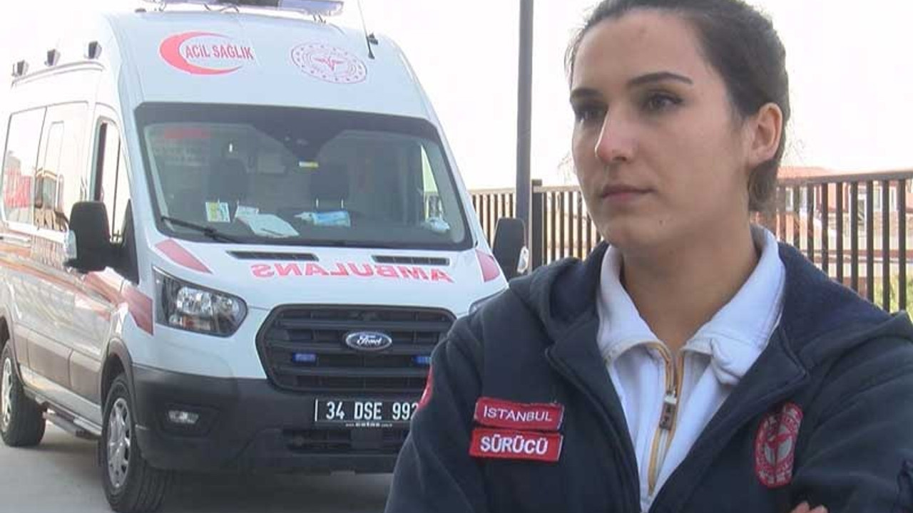 Kadın ambulans şoförleri maruz kaldıkları ayrımcılığı anlattı